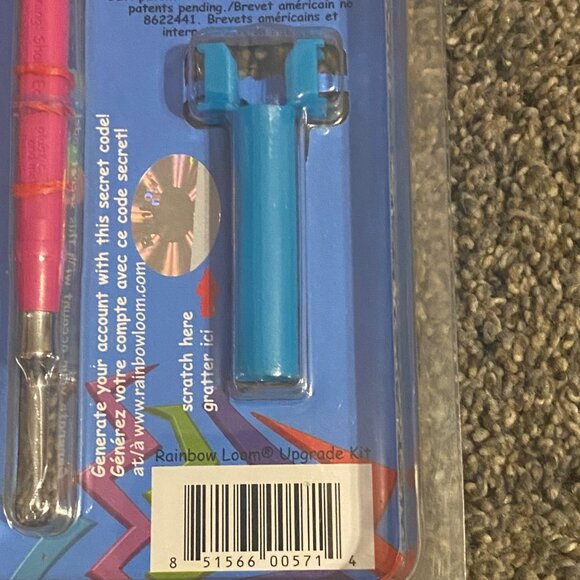 Rainbow Loom Mini Rainbow Loom Upgrade Kit RBL Hook Metal Tip Age 8+ NEW - Picture 6 of 8